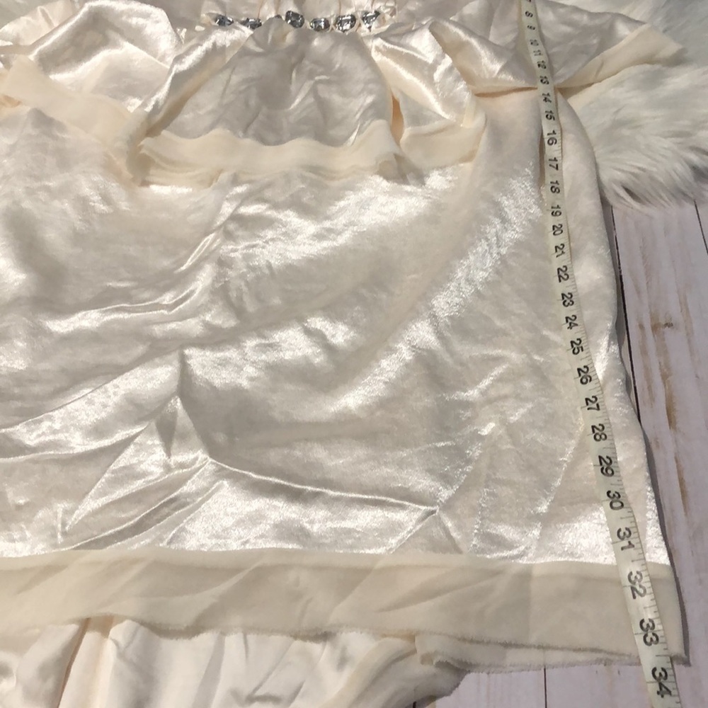 Isabel Toledo Ivory Peplum Dress size 16 NWT - Picture 7 of 12